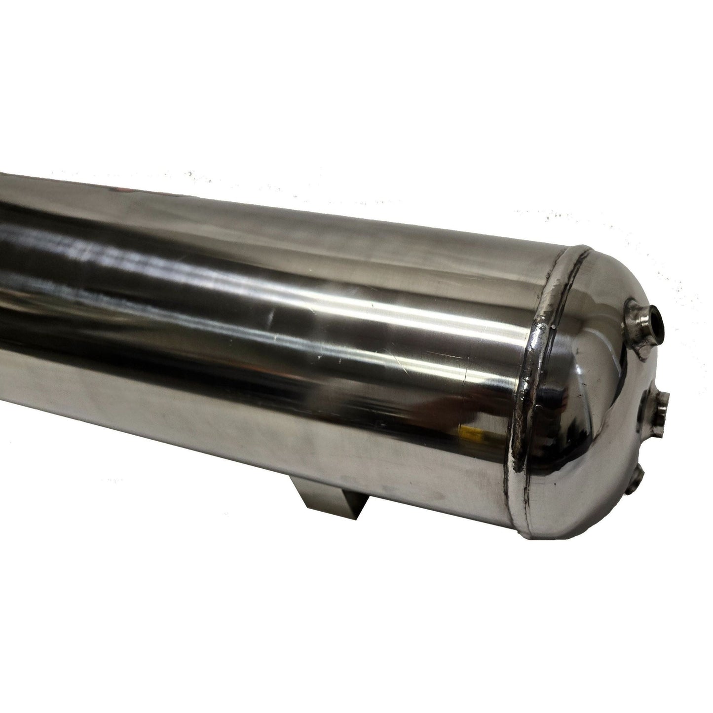 airmaxxx 200 PSI polished stainless steel air suspension tank