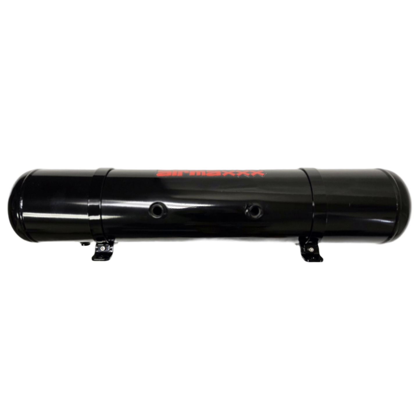 airmaxxx 5 gallon 7-port steel air tank in gloss black