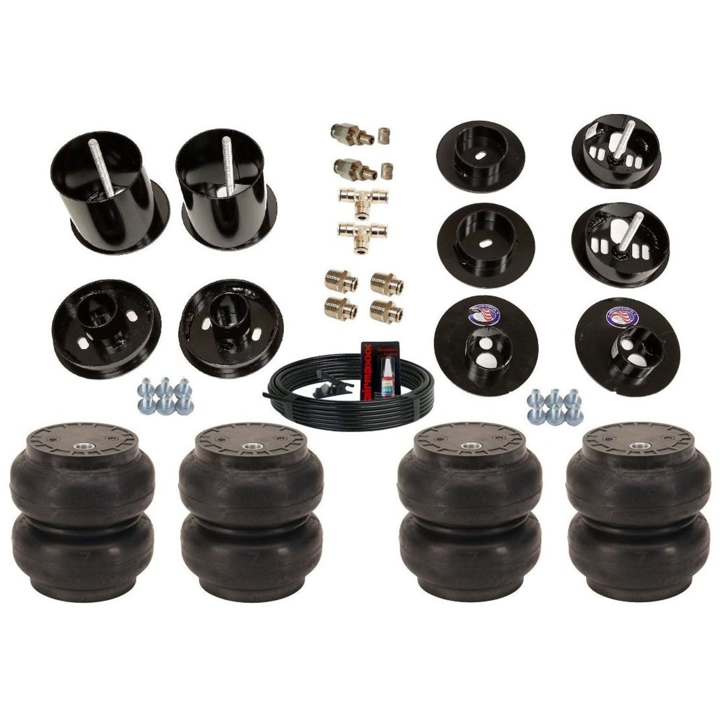 airmaxxx front and rear Slam air bags & brackets kit for 1965-70 Cadillac