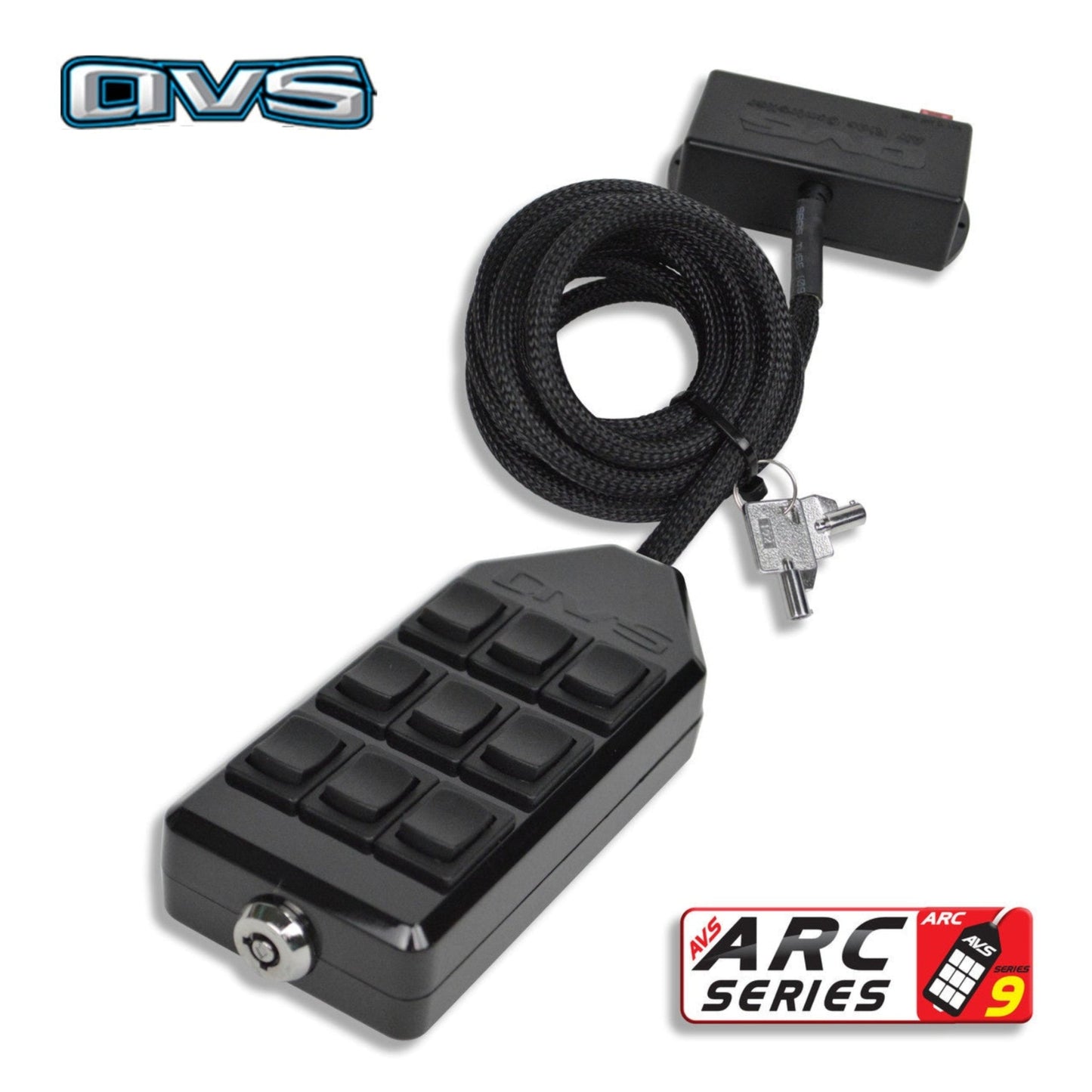 AVS 9 rocker switch box with 7-foot cord and inline fuse