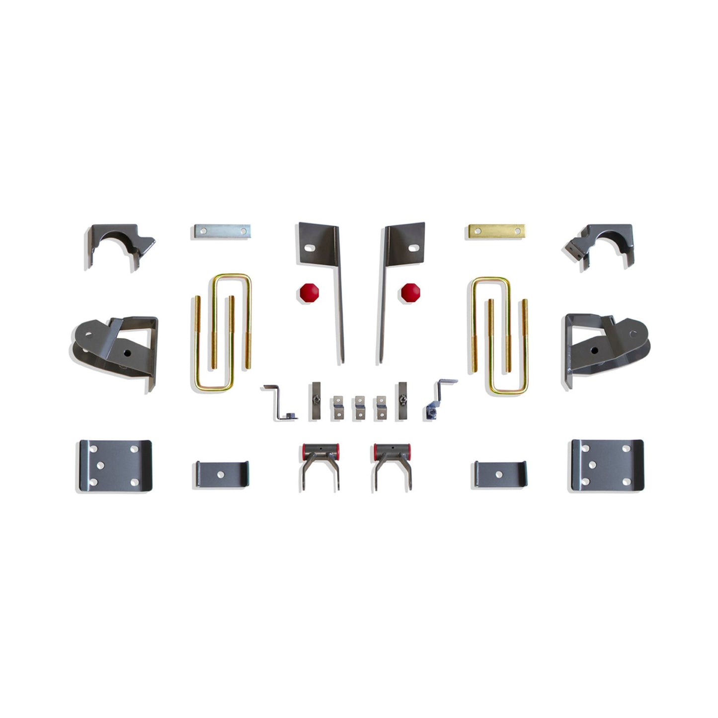 silverado rear lowering kit | sierra 4 inch drop suspension | rear axle relocation kit | lowered truck suspension components | maxtrac lowering hardware