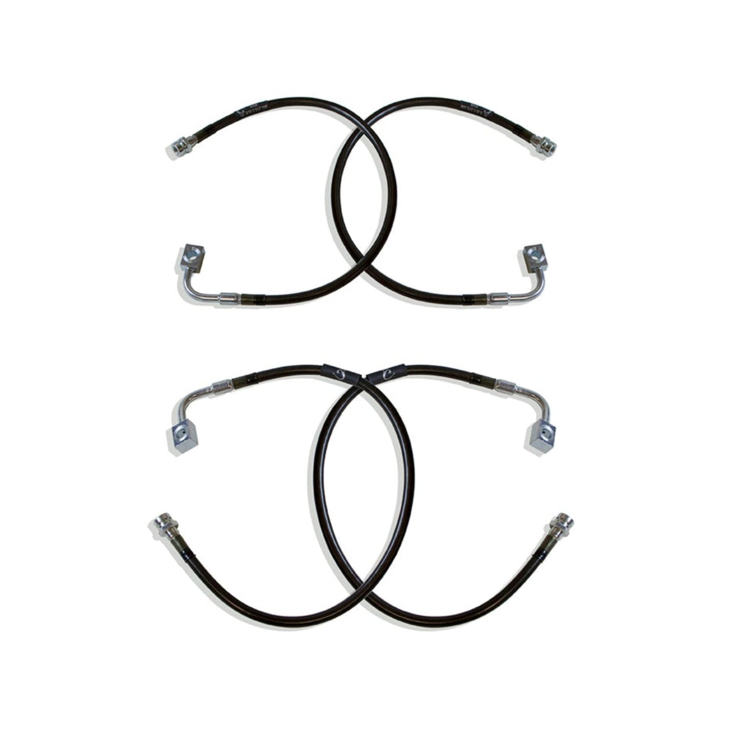 stainless steel braided brake line kit 2007 2018 jeep jk | front rear extended brake hoses for lifted jeep | dot compliant jeep wrangler brake line upgrade