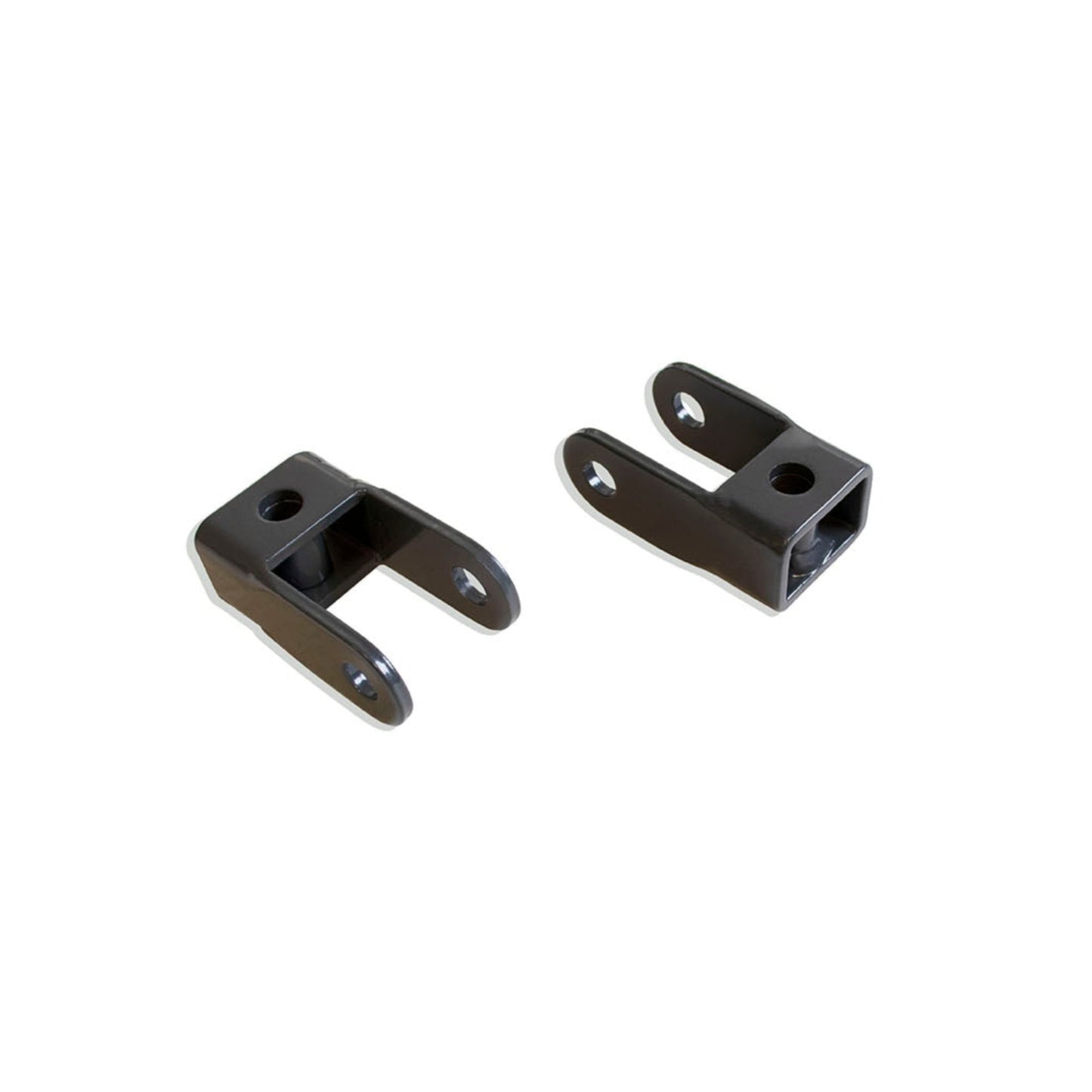 gm 1500 leveling kit shock extension brackets | torsion key leveling suspension accessory pair | steel powdercoated front shock extenders gm truck