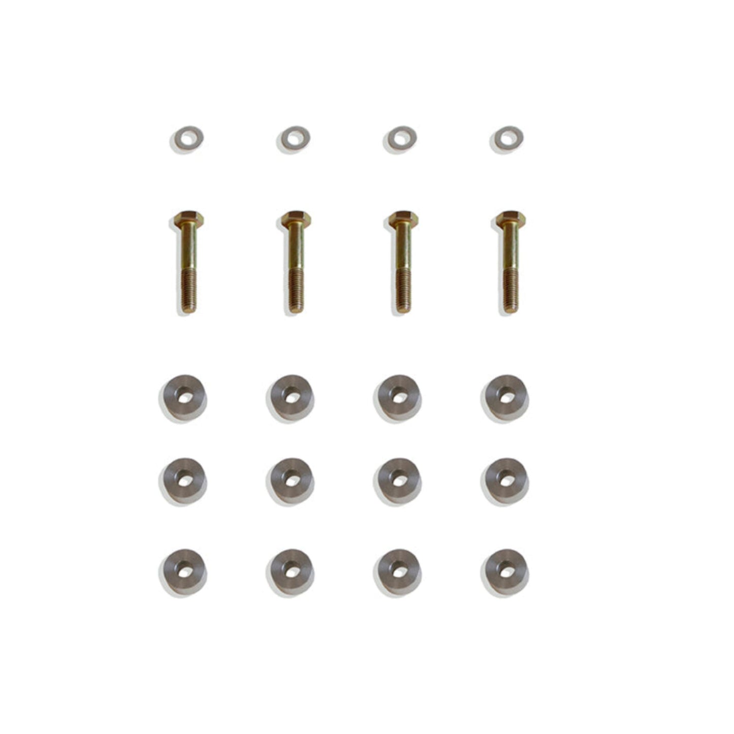 ram 1500 driveshaft spacer kit | two piece driveshaft alignment spacers | carrier bearing drop brackets | lifted ram driveline correction