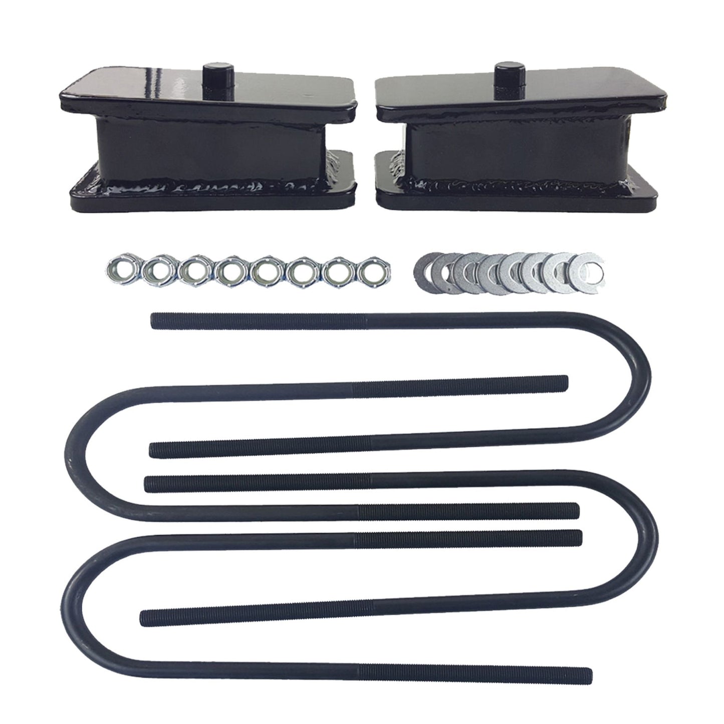 mini truck lowering kit u bolts rear suspension | leaf spring drop block kit 2 inch steel