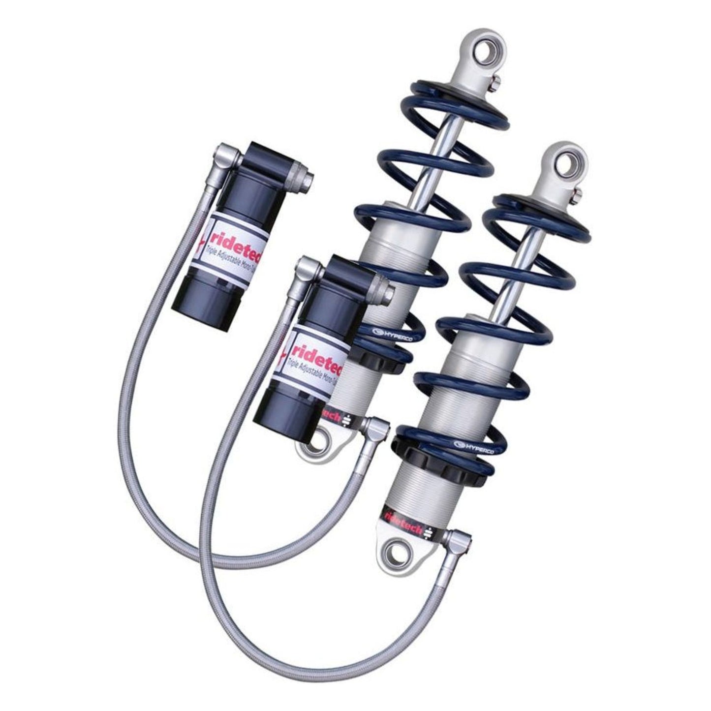 Ridetech Tri Five rear triple adjustable shocks | 55 56 57 Bel Air rear performance suspension