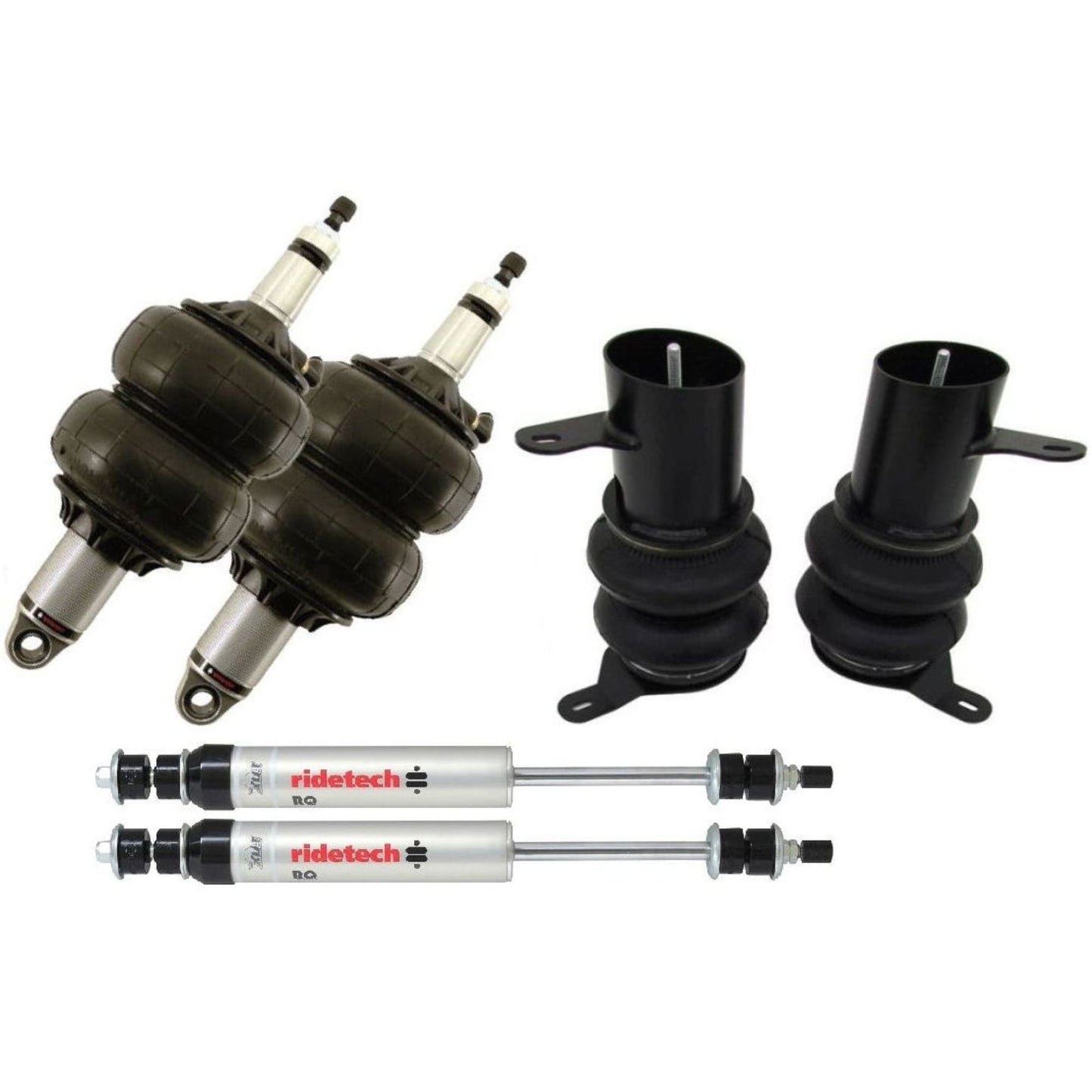 Ridetech DeVille Fleetwood air ride kit | 58 59 60 Cadillac front rear air suspension