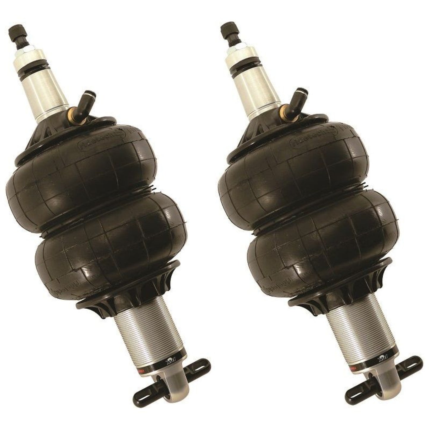 Ridetech HQ air ride shocks Mercury Monterey Montclair | front air suspension ShockWave system 60 64 Ford full size | 1960 1964 Ford Sunliner air ride front shocks | RideTech HQ Series front air suspension Galaxie