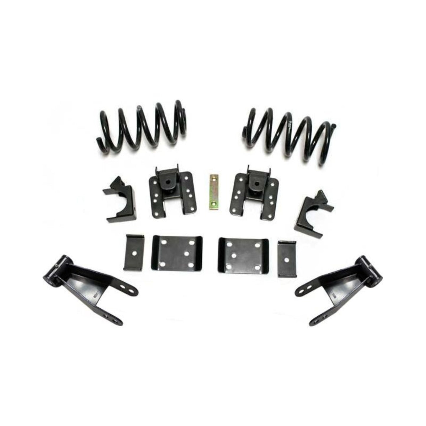 2/4 Drop Kit Coils Shackles Hangers Flip For 2007-13 Silverado 1500 V8