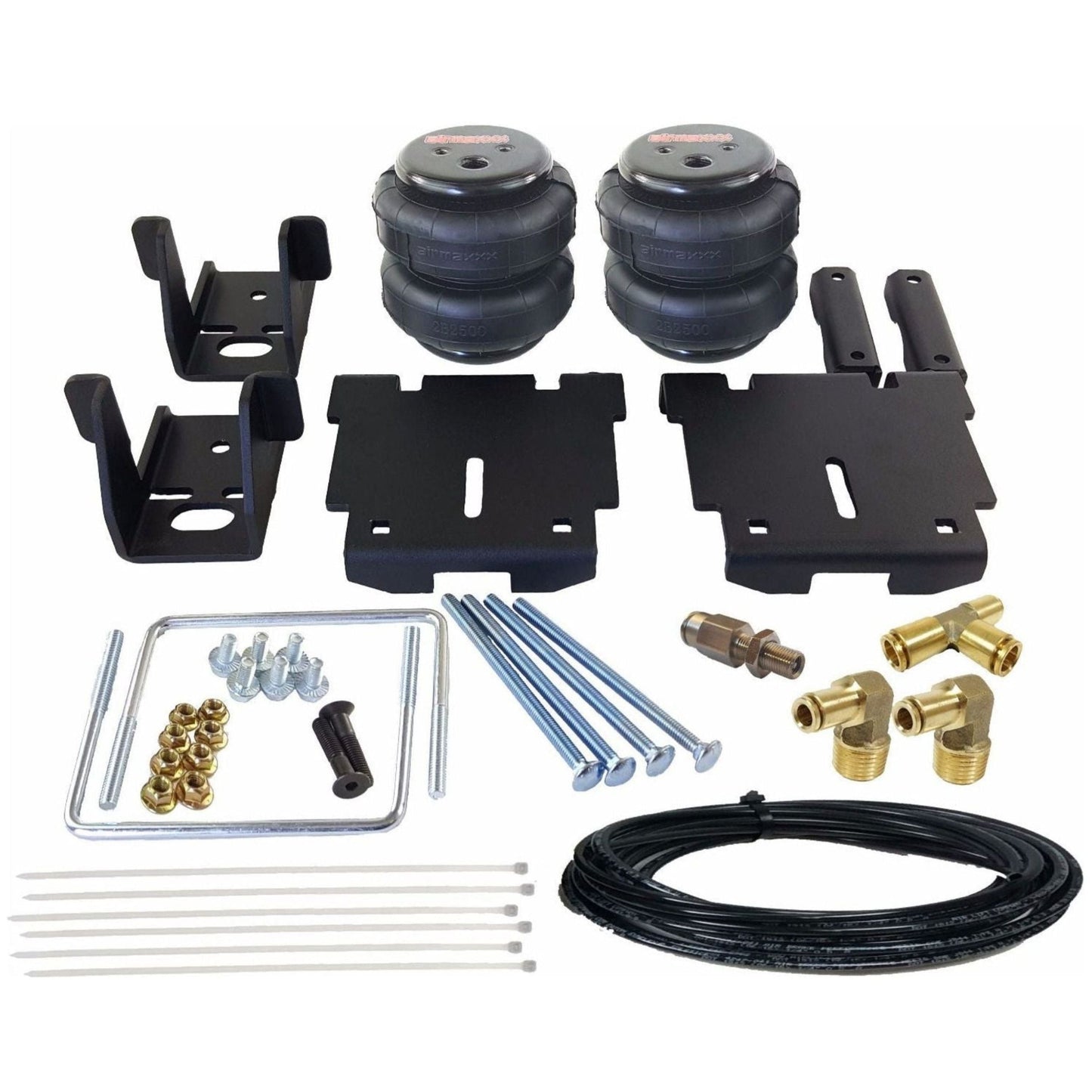 airmaxxx towing air bag assist kit no drill install 2007-2018 silverado/sierra 1500