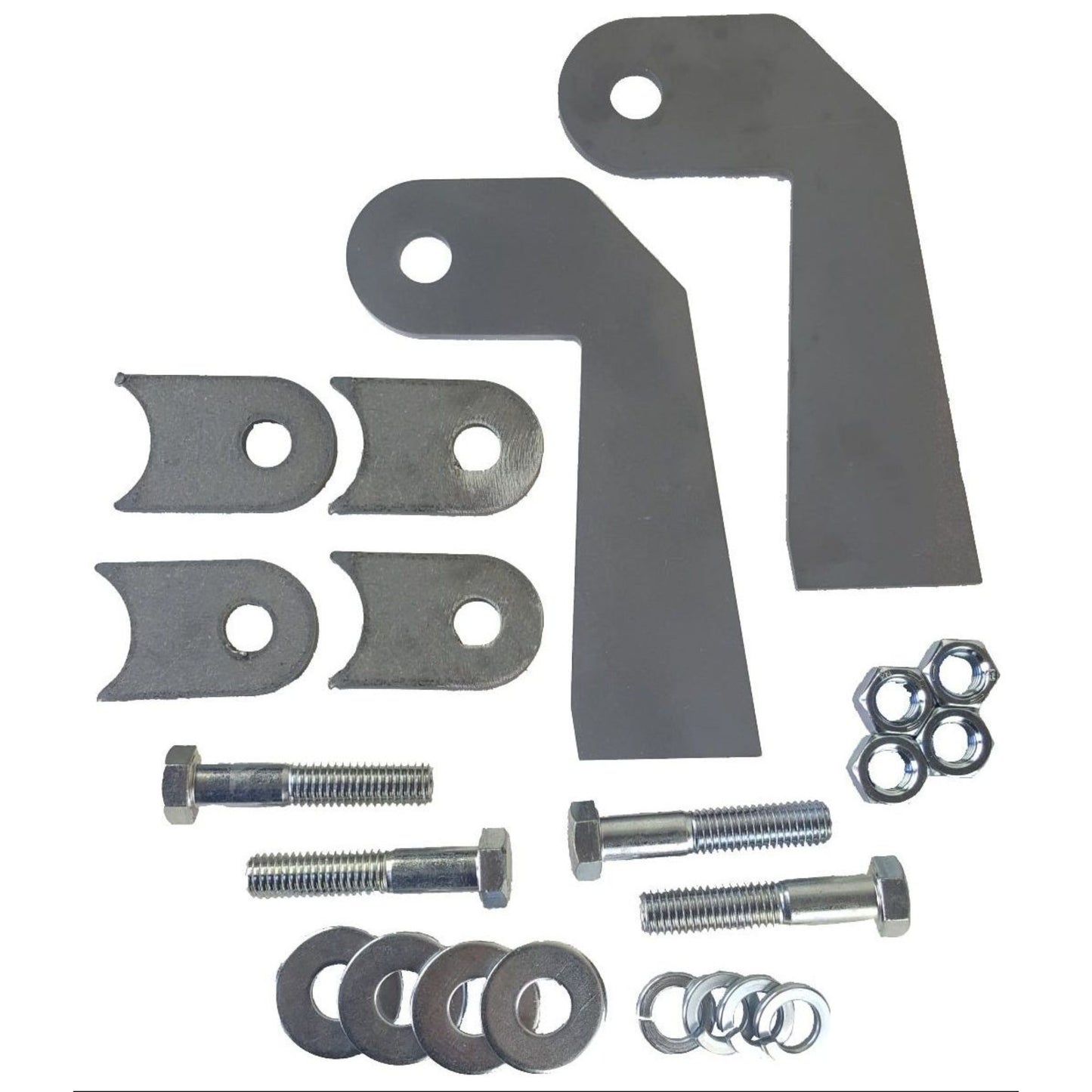 airmaxxx universal front shock relocator brackets with hardware