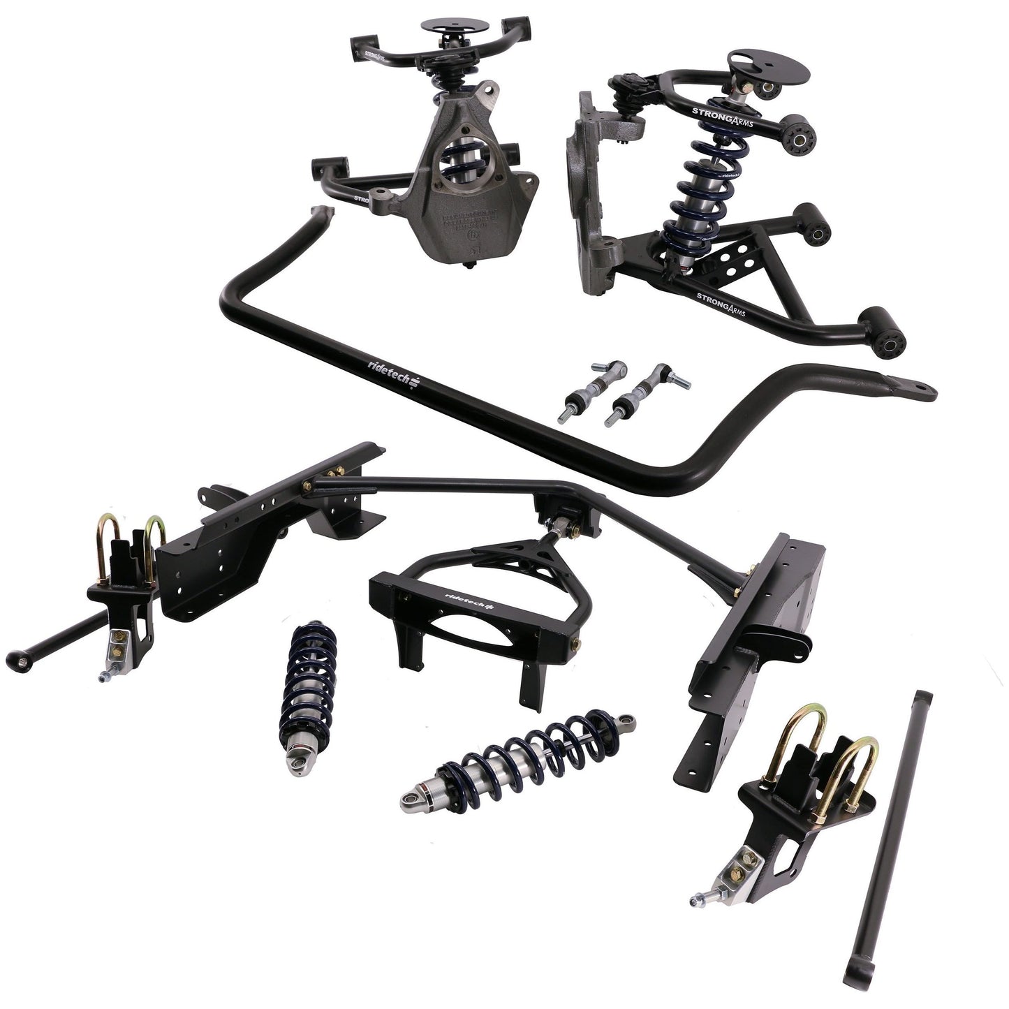 Complete Coilover System w/HQ Single Adjustable Fits 1999-06 Silverado 1500