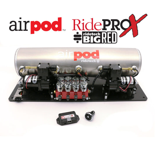AirPod RidePro-X Air Suspension Control System 5 Gallon Tank & Dual Compressors