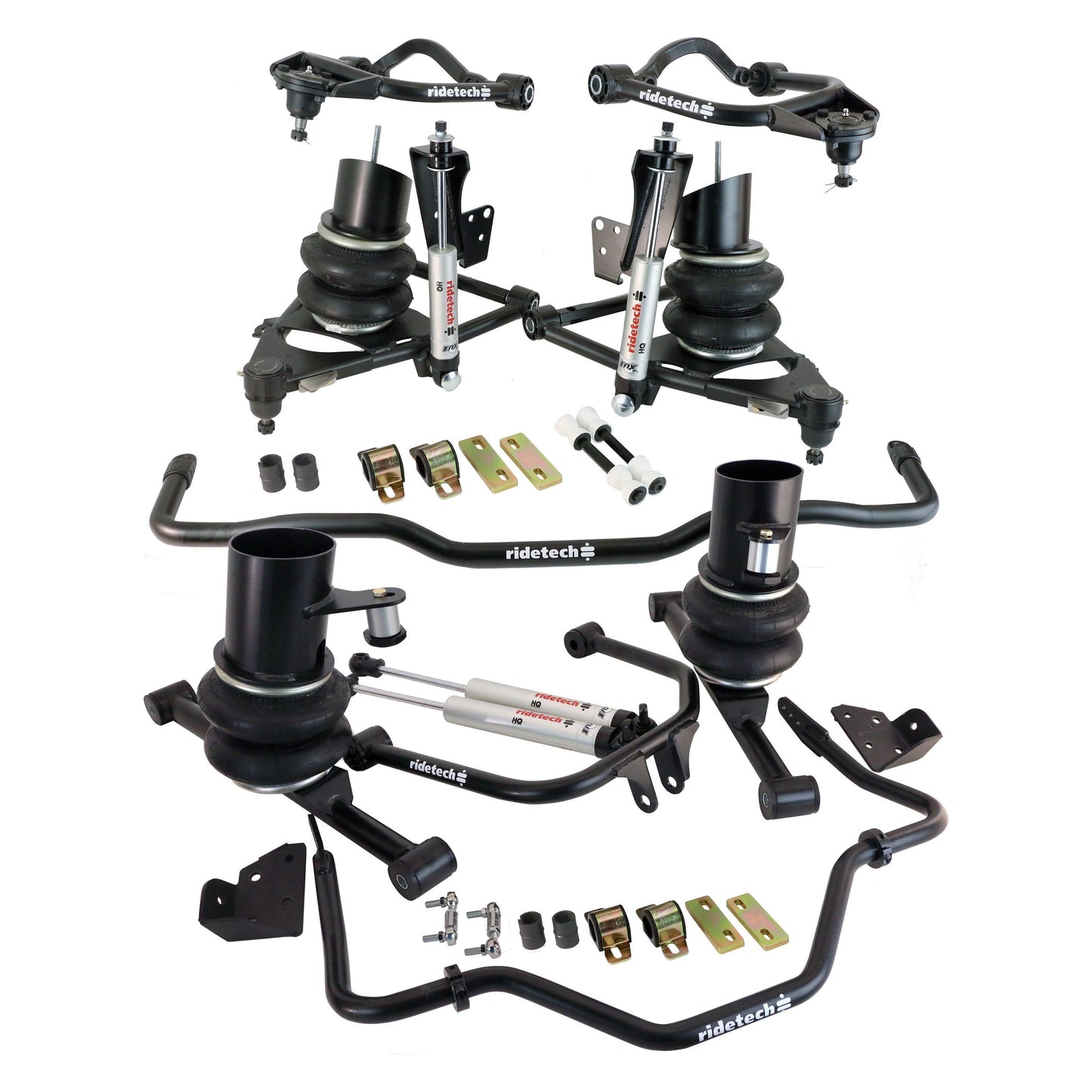 Front & Rear RideTech Air Suspension Kit Fits 1958 Impala