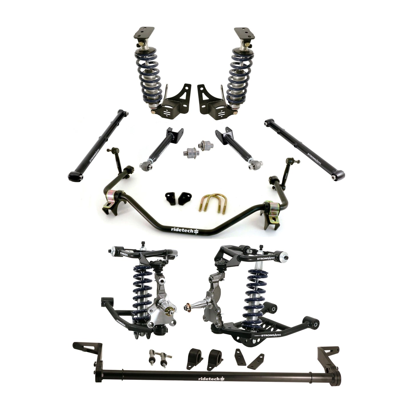 CoilOver System w/HQ Single Adjustable Fits 1964-67 GM "A" Body