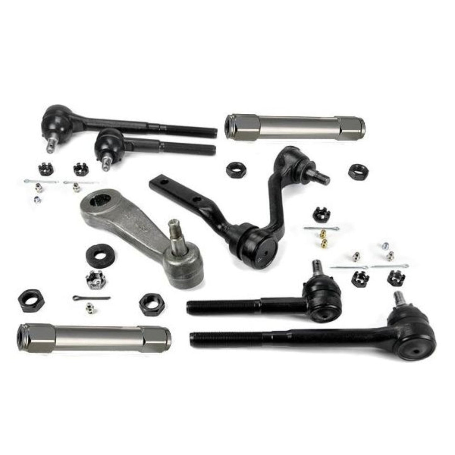 camaro tie rod pitman idler arm kit | billet tie rod adjusters steering upgrade
