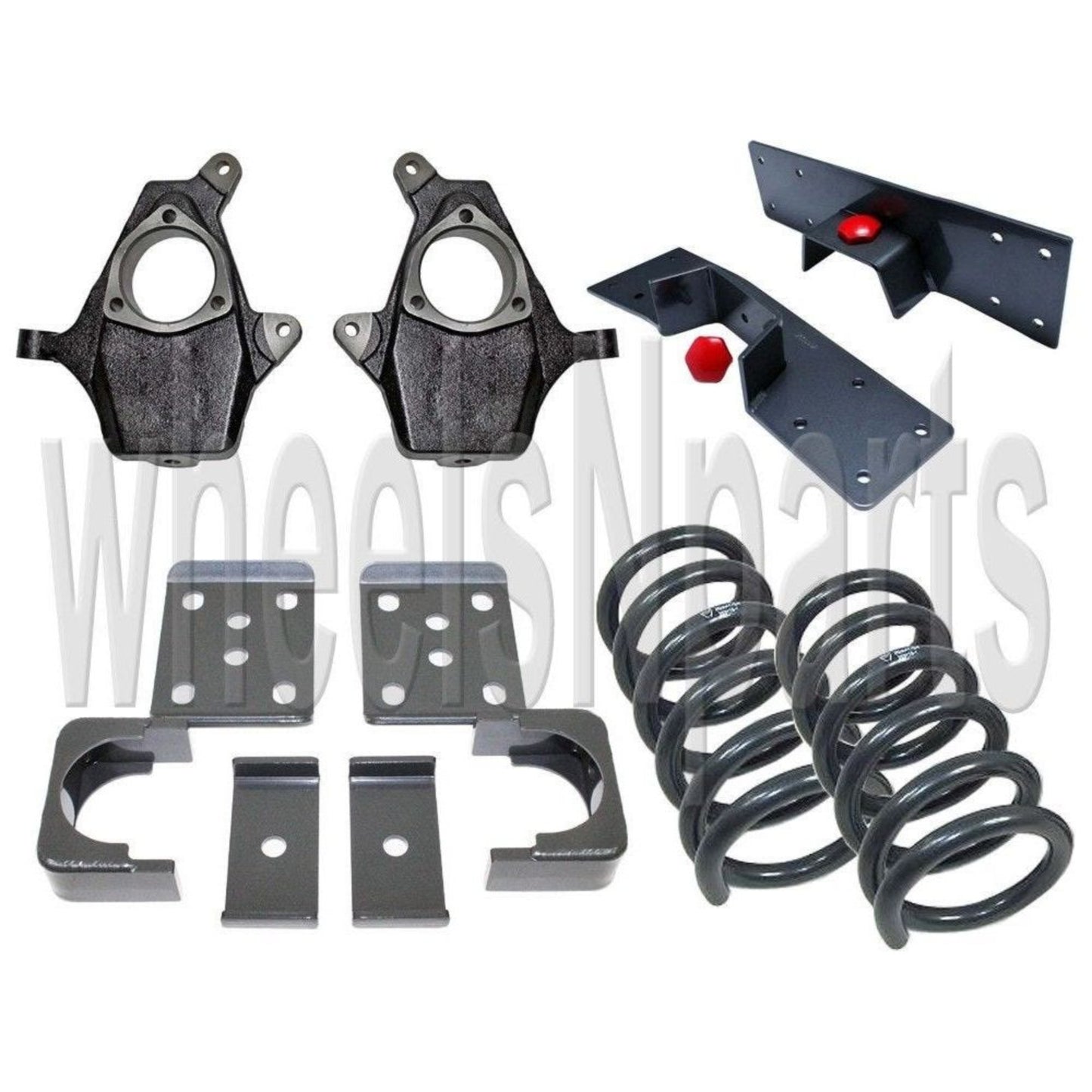 99 06 sierra lowering suspension front rear setup steel | silverado v6 drop kit 4 inch front 6 inch rear