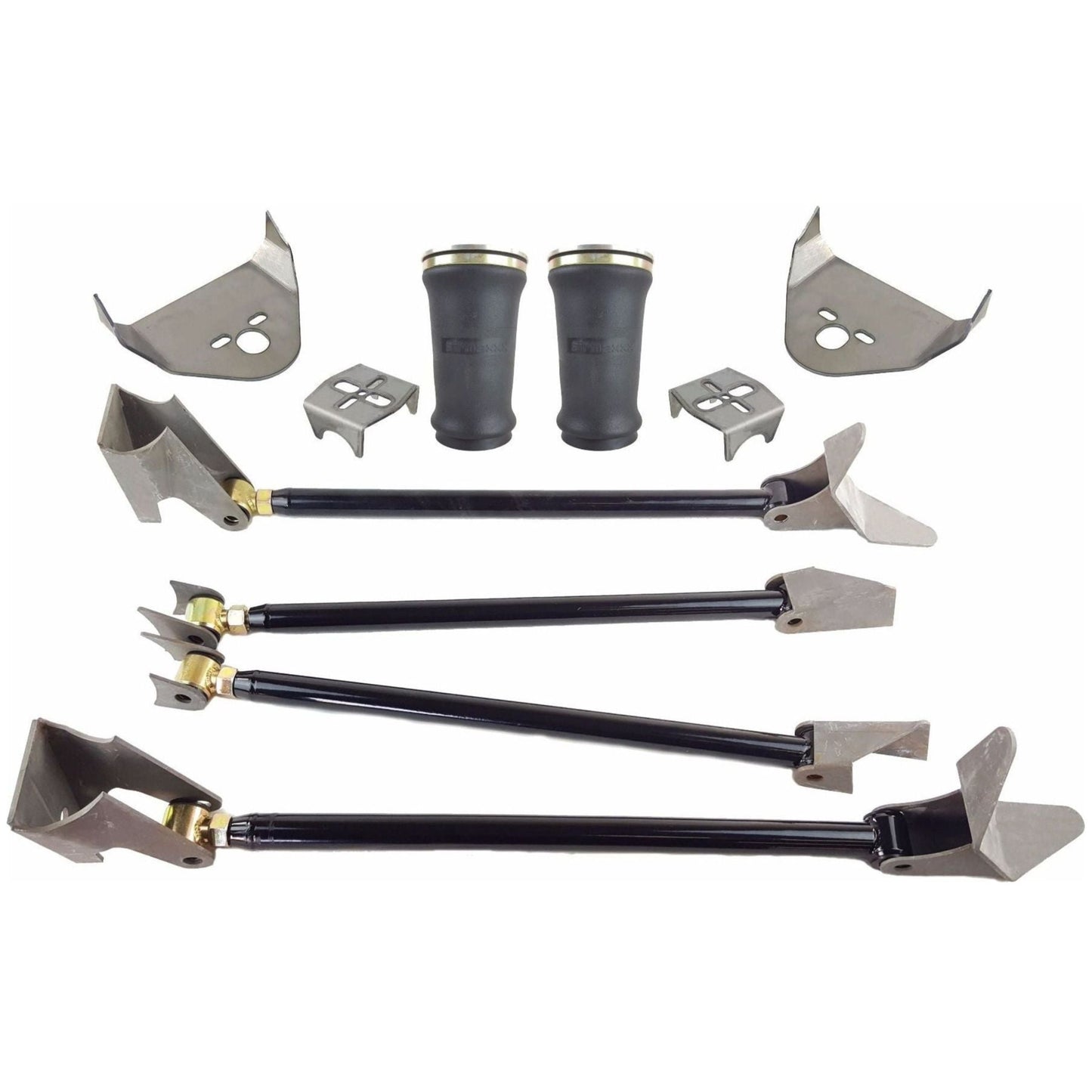 airmaxxx triangulated 4 link kit & tapered sleeve bags