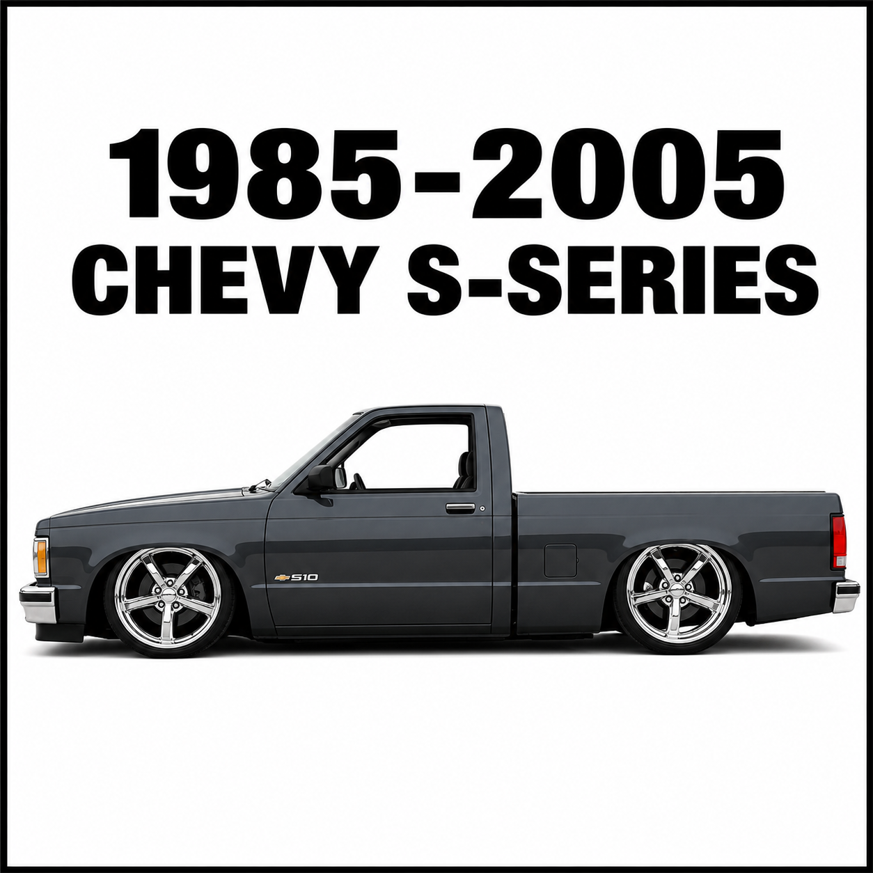1982-2005 Chevy S-series Air Ride Suspension Brackets – airslamit