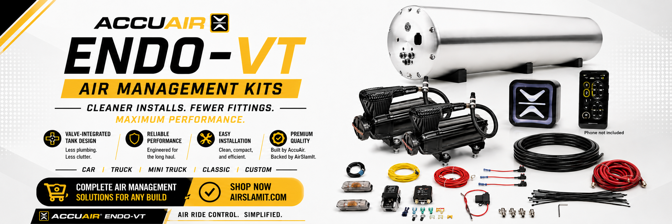 Accuair Endo-VT Air Managements Kits