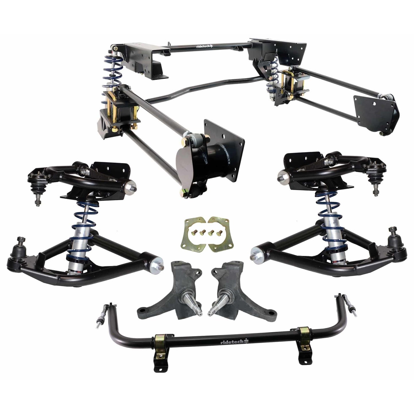 Ridetech 1973-1987 C10 & C1500 F/R 4-Link Kit - HQ