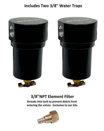 water traps and npt element filter