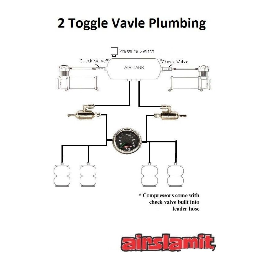 2 Toggle Valve Plumbing