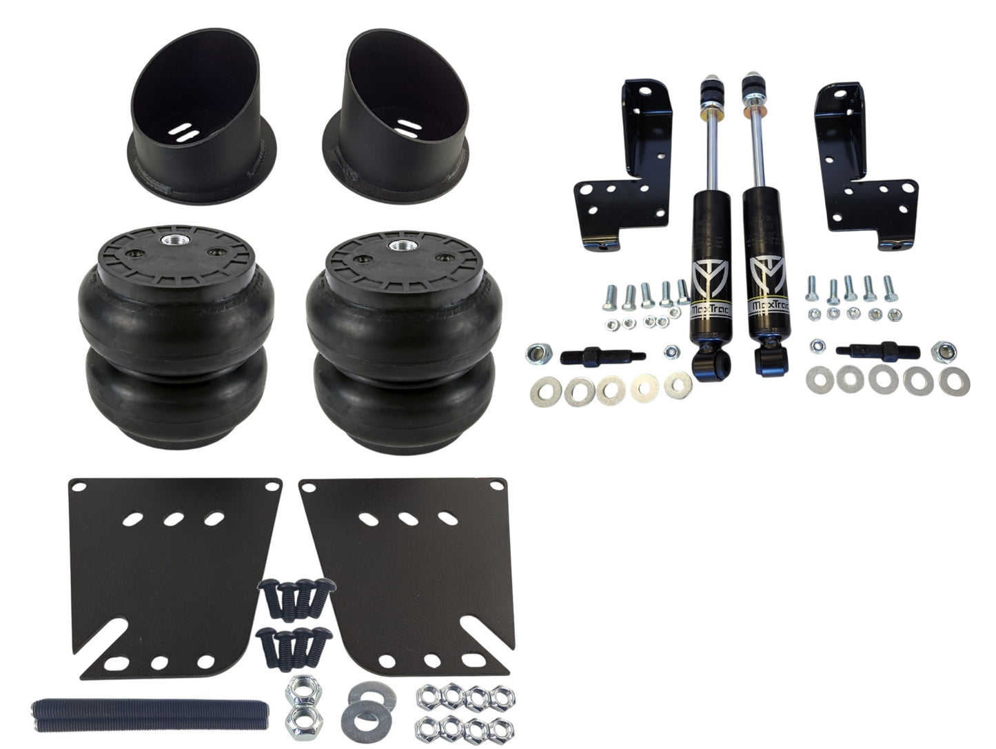 airmaxxx Front Air Bag Mounting Brackets Fits 1958-1964 Chevy Impala