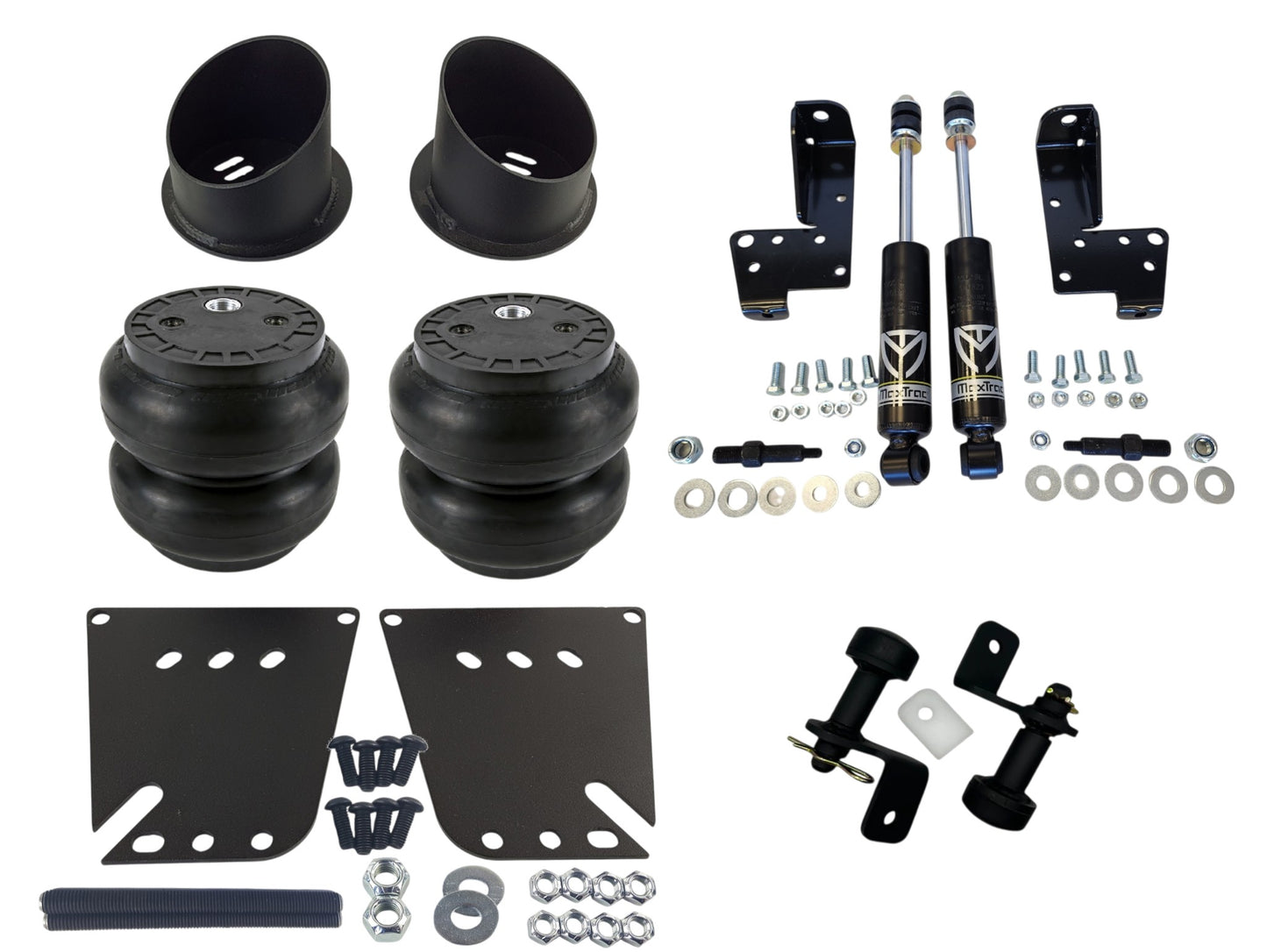 airmaxxx Front Air Bag Mounting Brackets Fits 1958-1964 Chevy Impala