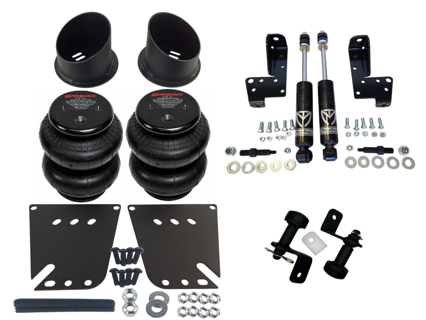 airmaxxx Front Air Bag Mounting Brackets Fits 1958-1964 Chevy Impala