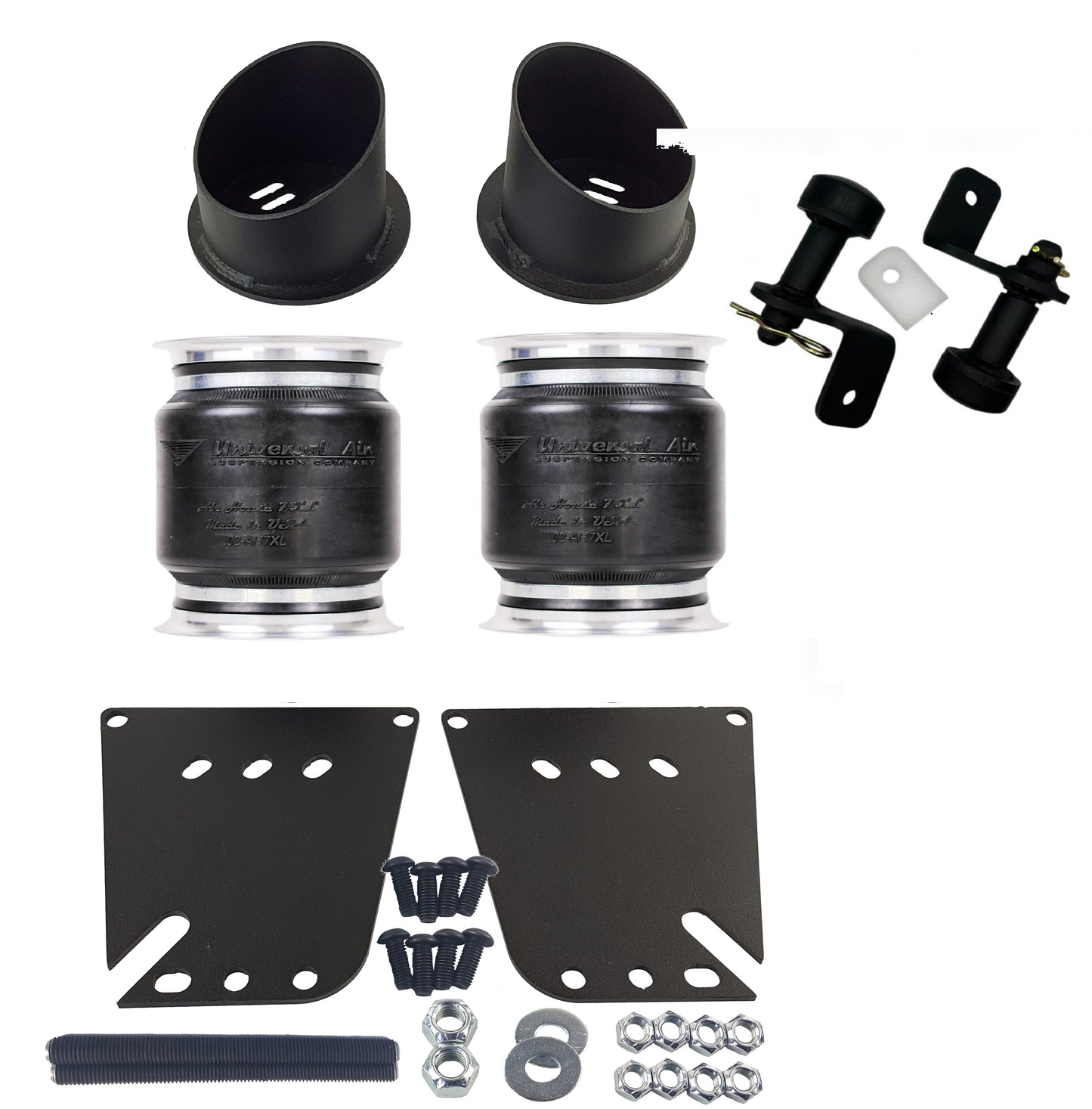 airmaxxx Front Air Bag Mounting Brackets Fits 1958-1964 Chevy Impala