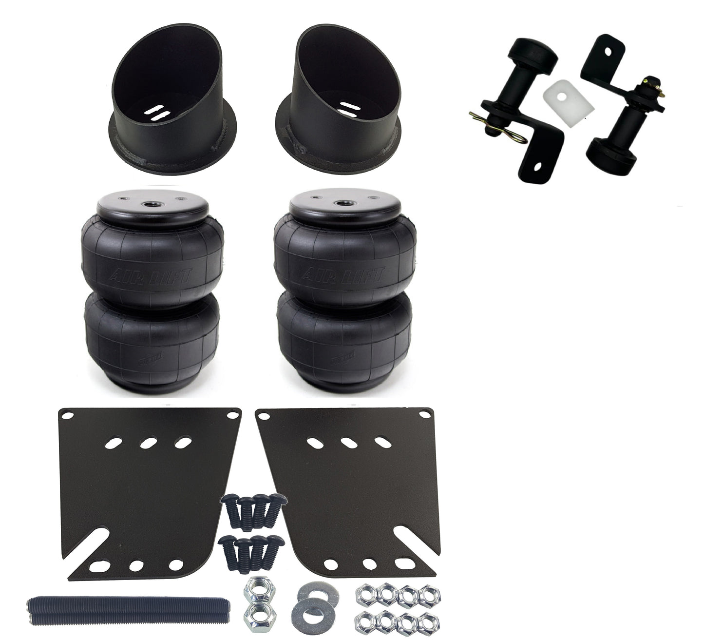 airmaxxx Front Air Bag Mounting Brackets Fits 1958-1964 Chevy Impala