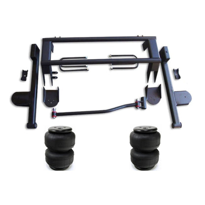 2-link bars with lower bag mounts w/D25 bags for Chevy S10 trucks