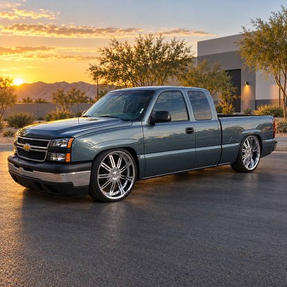 slamrite 1999–2006 Chevy Silverado GMC Sierra 1500 4/6 Drop Kit 2WD only