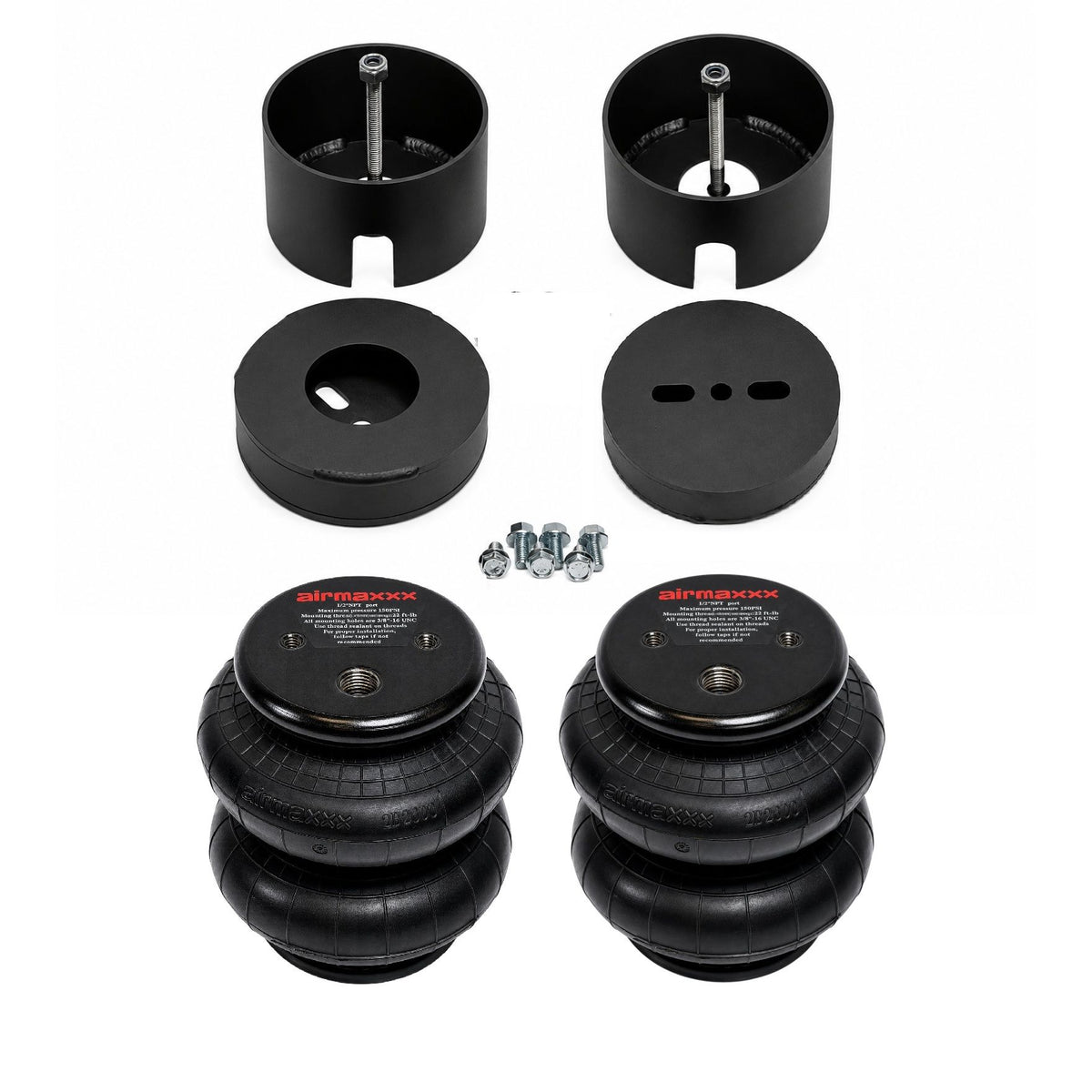 2007-2014 Chevy Tahoe Suburban Air Ride Suspension Kit – 1/2" FastBag