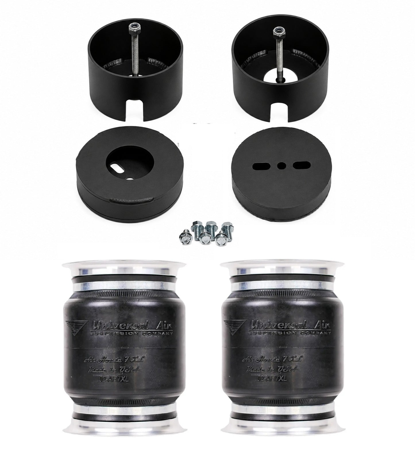 Airmaxxx 2000-2014 Tahoe Suburban Yukon Escalade Rear Air Ride Bracket Kit