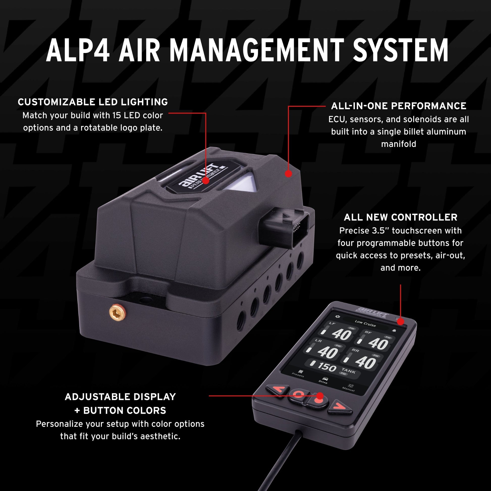 air ride suspension air lift 27485 alp4