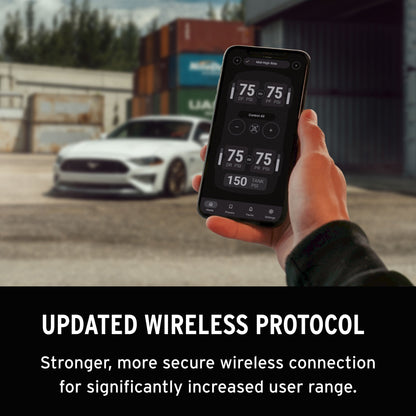 air lift air management system wirless control
