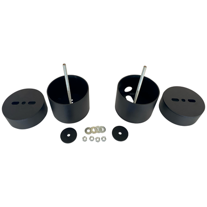 Complete 3/8" Manual Toggle Black Air Suspension Kit Fits 1988-98 Chevy C15 2wd