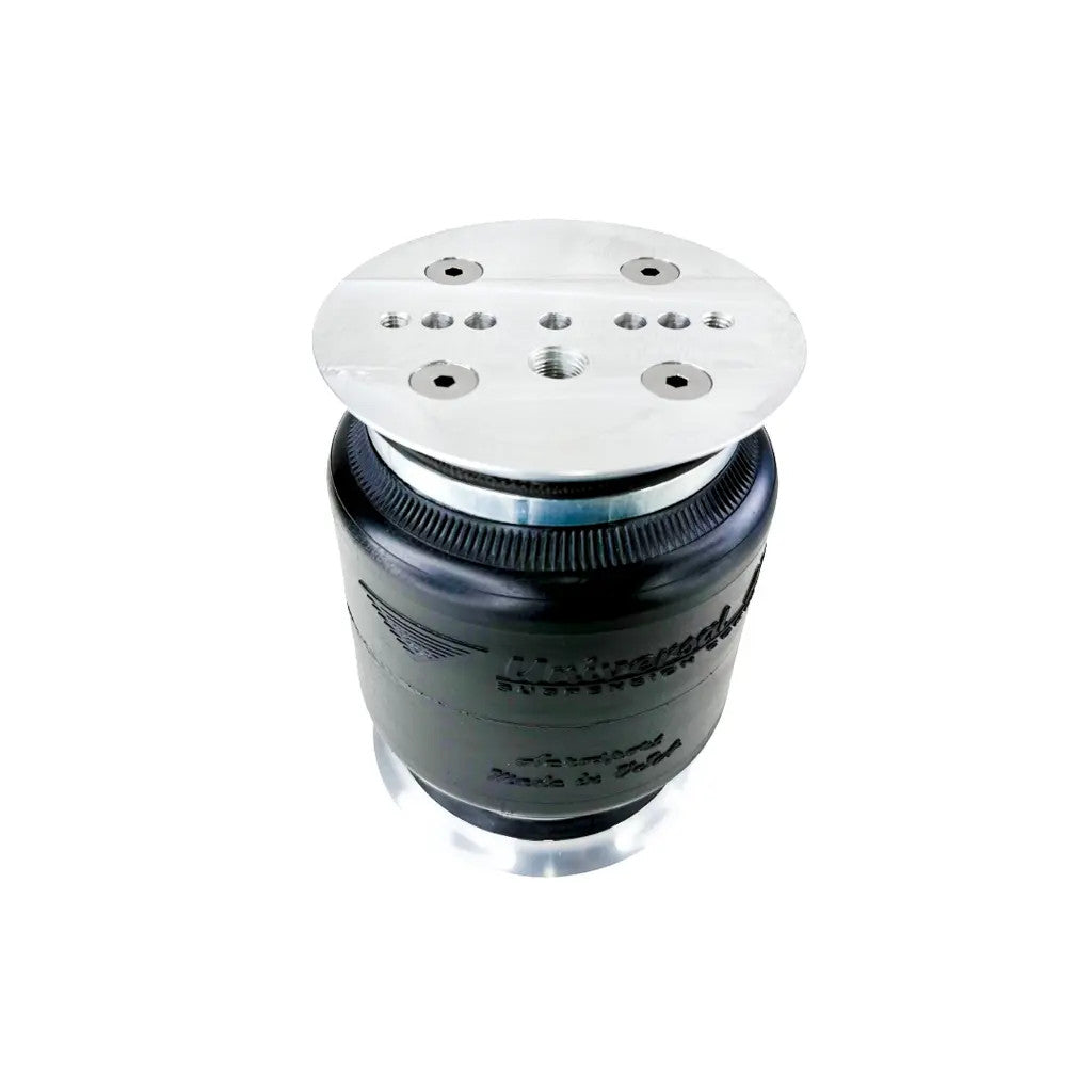 Universal Air Air House 6 L Air Spring W/ Bead Plates 3/8"NPT