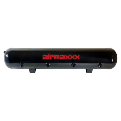 5 gallon 9 port black steel air tank for airmaxxx kits