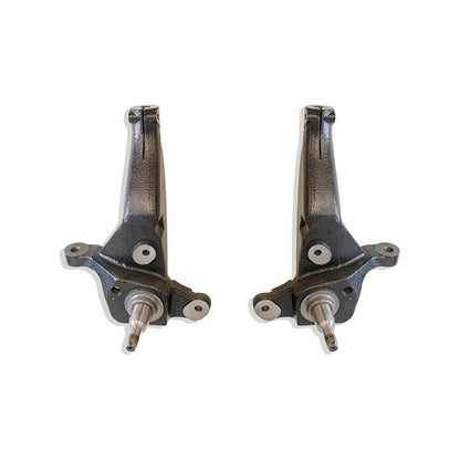 MaxTrac 703030B 4-inch lift spindles for 2001–2010 Ford Ranger 2WD coil spring suspension, black e-coated finish