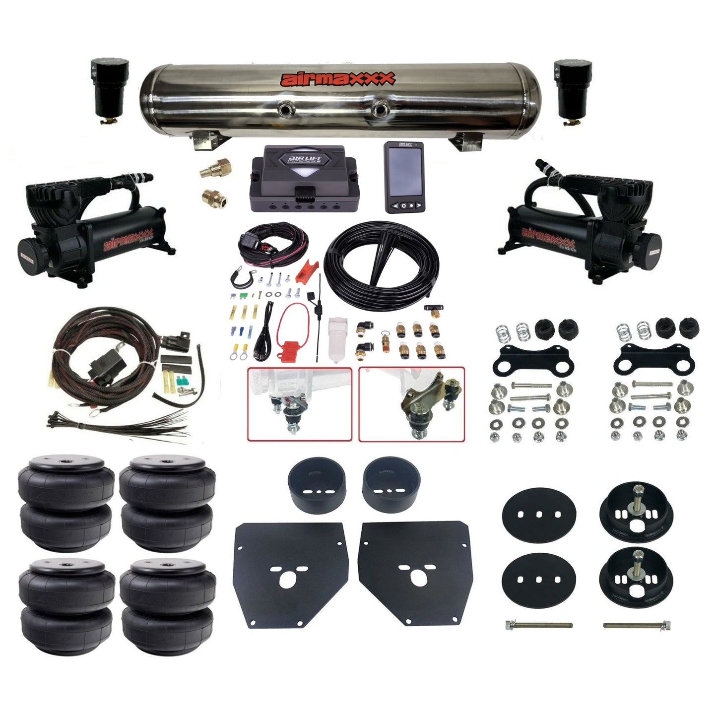 1963–1972 Chevy C10 Air Ride Kit – Air Lift Performance ALP4 27485