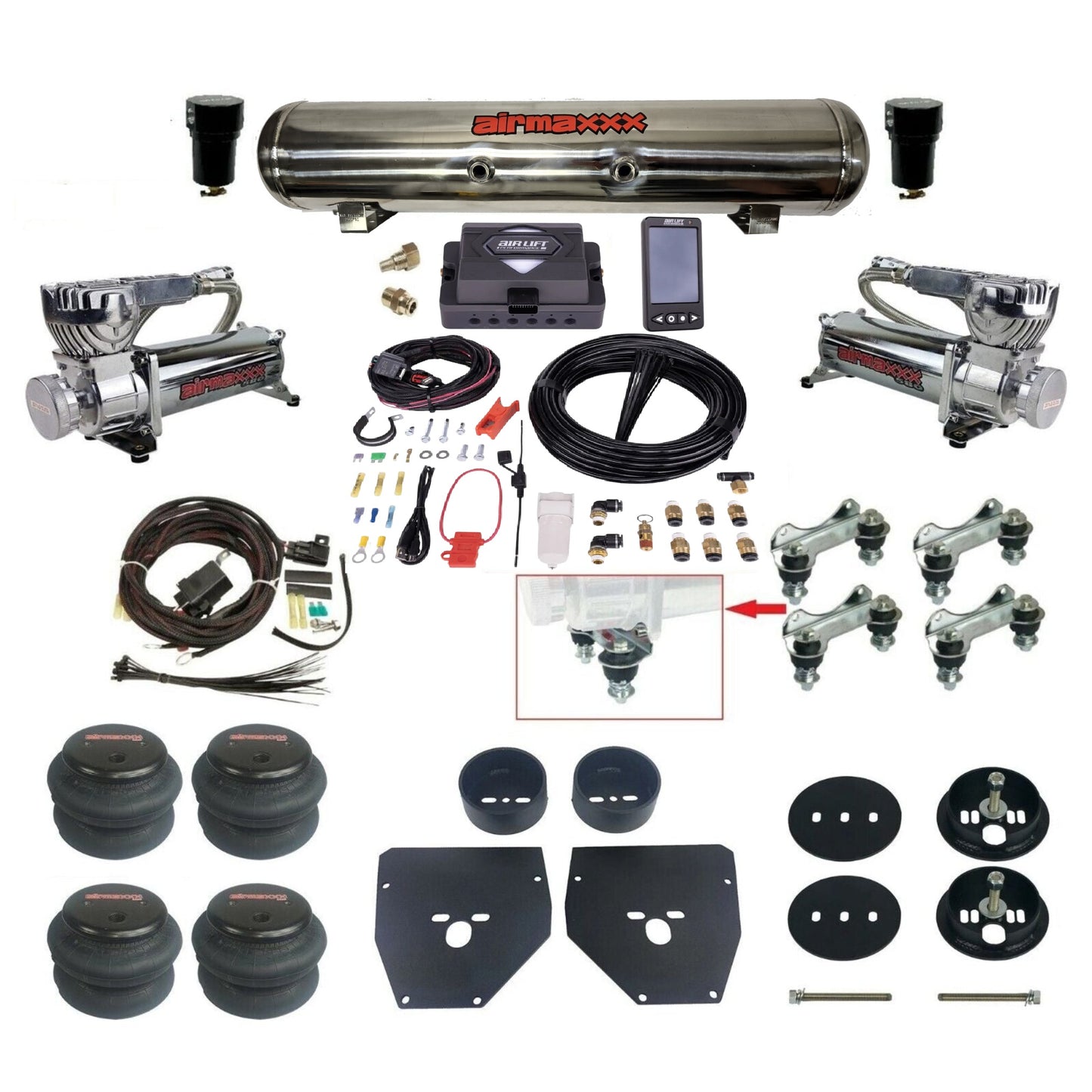 1963–1972 Chevy C10 Air Ride Kit – Air Lift Performance ALP4 27485