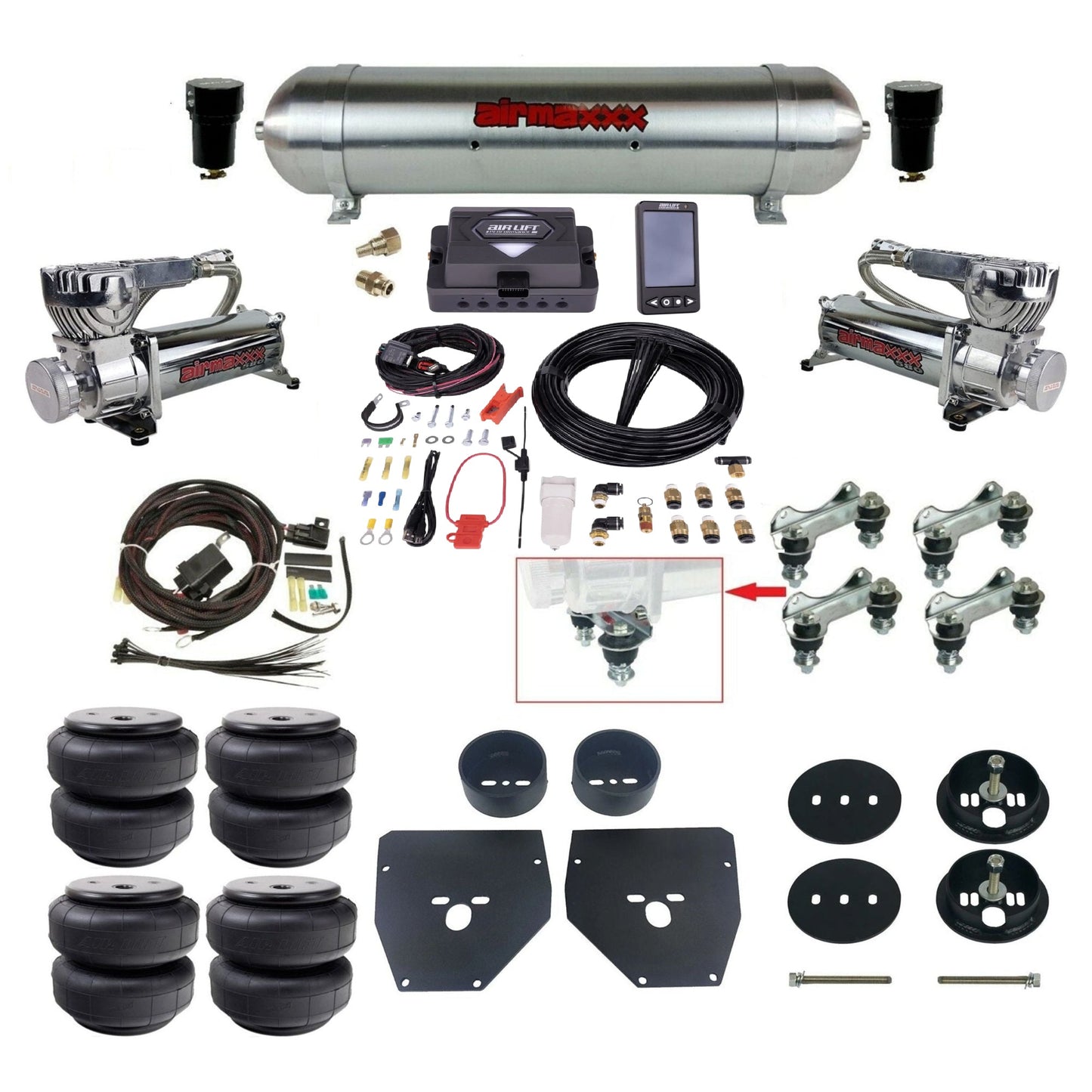 1963–1972 Chevy C10 Air Ride Kit – Air Lift Performance ALP4 27485