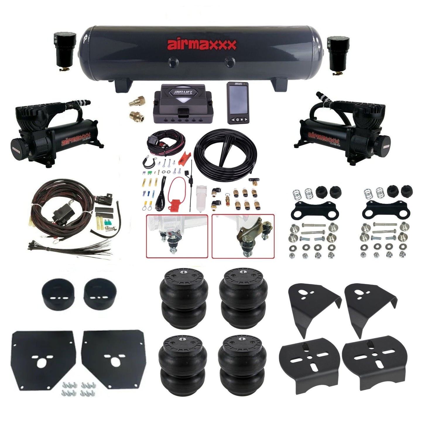 1973–1987 Chevy C10 Air Ride Suspension Kit – Air Lift ALP4 27485 Digital Air Management