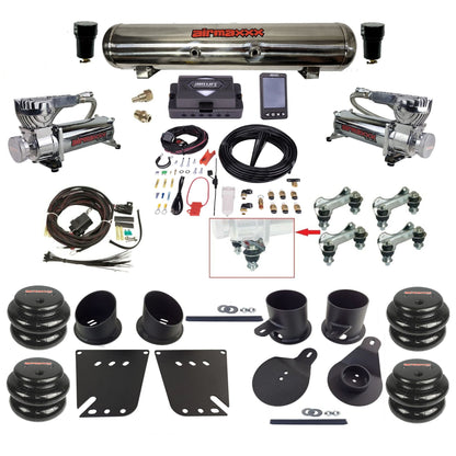 Air Lift Performance ALP4 27485 & airmaxxx Air Ride Kit Fits 1958–64 Impala