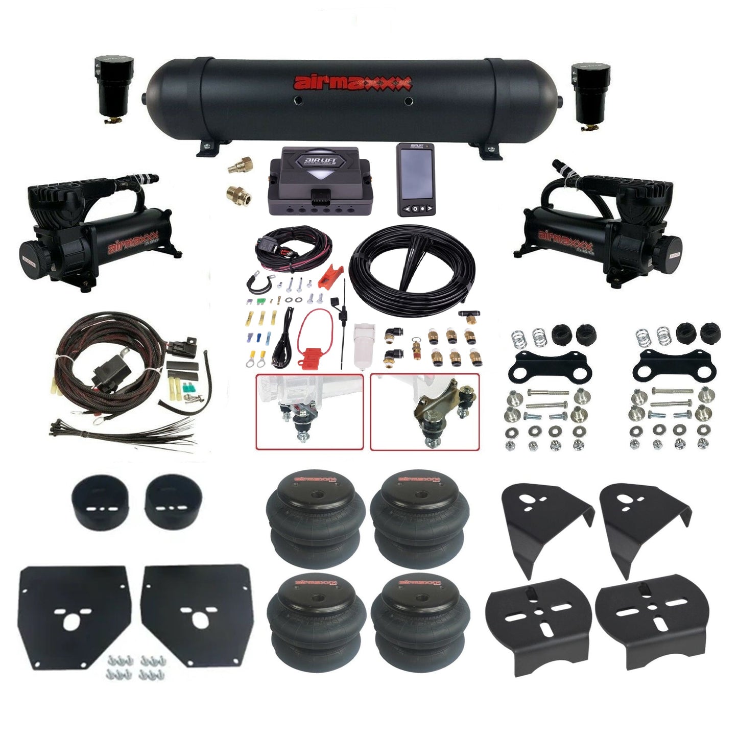 1973–1987 Chevy C10 Air Ride Suspension Kit – Air Lift ALP4 27485 Digital Air Management