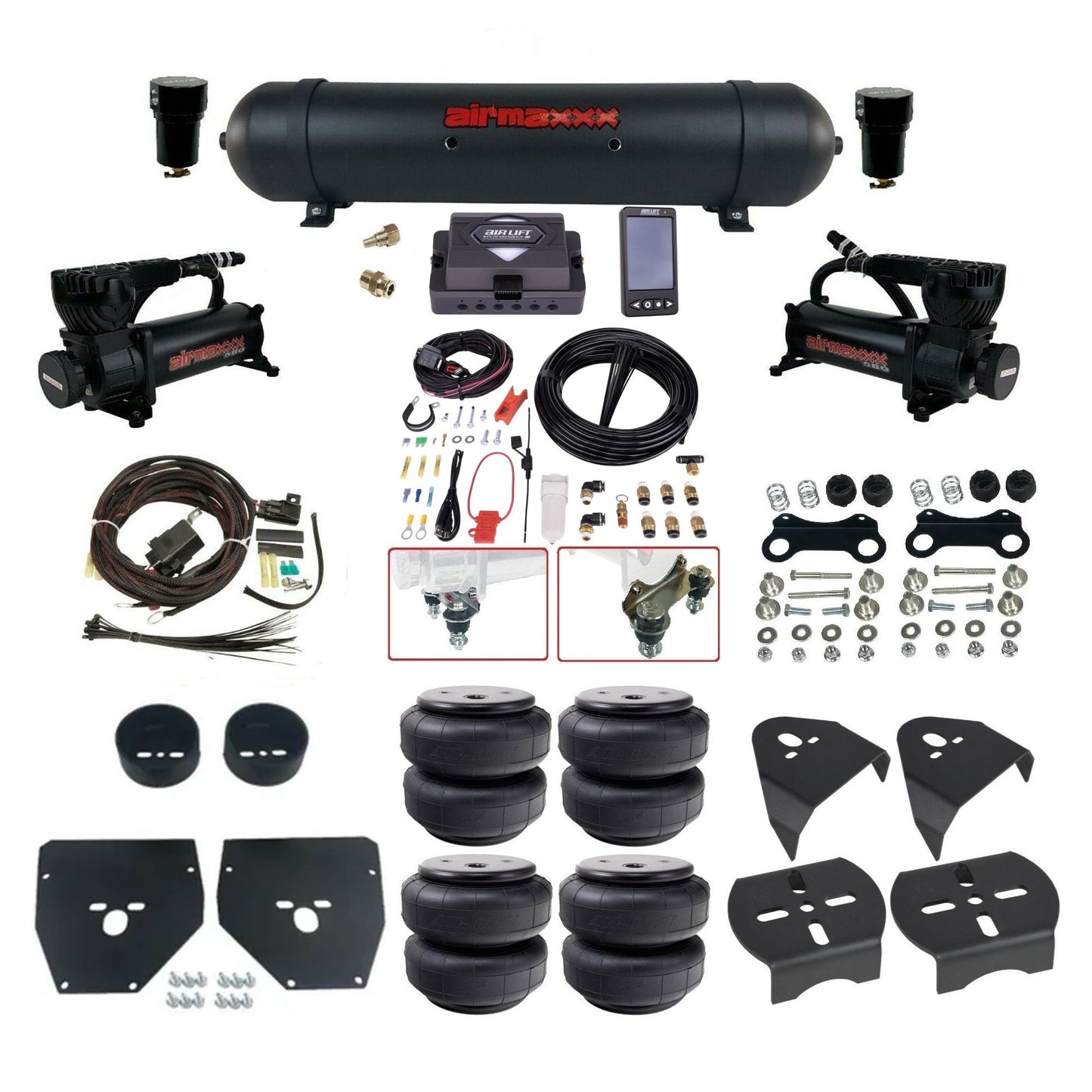 1973–1987 Chevy C10 Air Ride Suspension Kit – Air Lift ALP4 27485 Digital Air Management