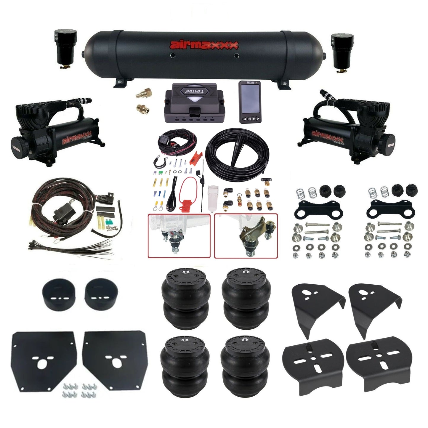 1973–1987 Chevy C10 Air Ride Suspension Kit – Air Lift ALP4 27485 Digital Air Management